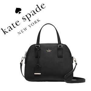 LIKE NEW KATE SPADE Black Cameron Street Little Babe Satchel Crossbody
